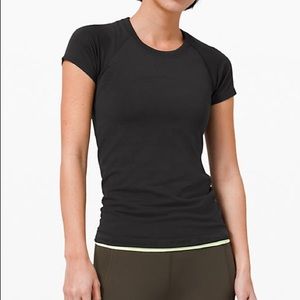 Lululemon Swiftly Tech Short Sleeve Black T Shirt